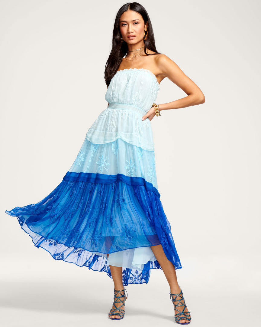 Ramy Brook Clothing Keeley Tiered Midi Dress
