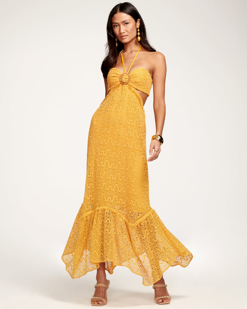 Ramy Brook Topez Cutout Maxi Dress
