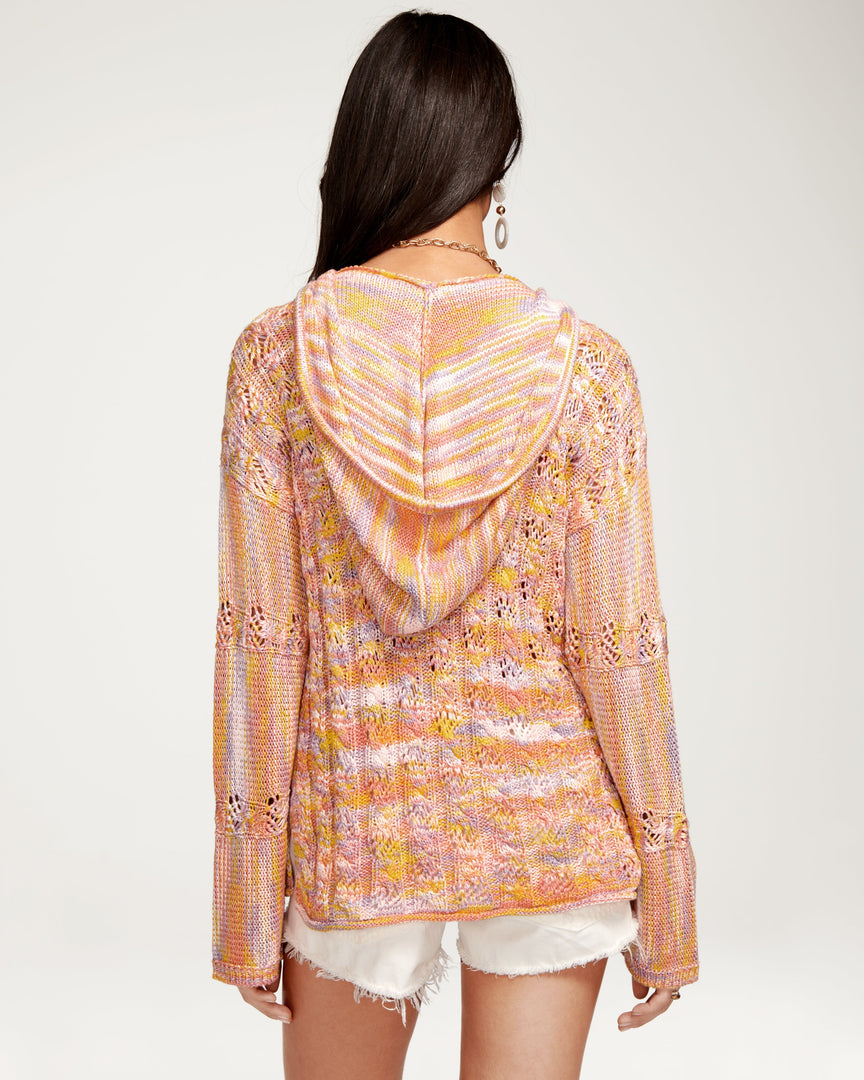 Ramy Brook Dean Open Knit Sweater Clothing