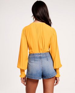 Ramy Brook Isla Puff Sleeve Blouse