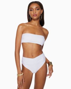 Ramy Brook Clothing Ivo Ruched Bikini Bottom