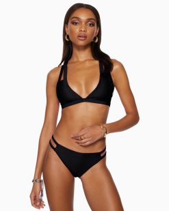 Ramy Brook Clothing Dove Low Rise Bikini Bottom