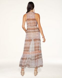Ramy Brook Printed Silas Coverup Maxi Dress