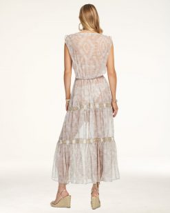 Ramy Brook Printed Zoya Coverup Maxi Dress