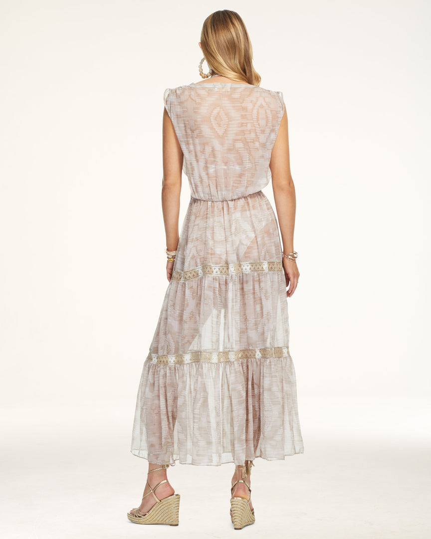 Ramy Brook Printed Zoya Coverup Maxi Dress