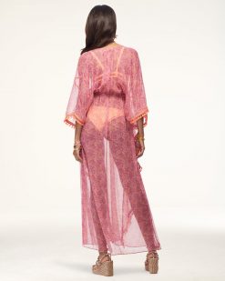 Ramy Brook Printed Willa Coverup Maxi Dress Swim