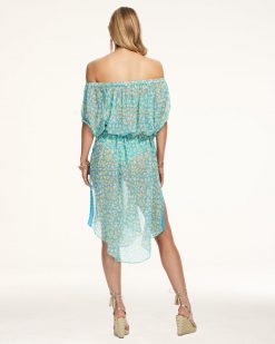 Ramy Brook Swim Printed Zuri Coverup Midi Dress