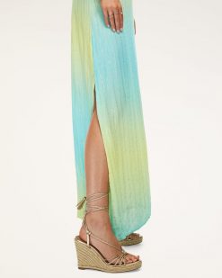 Ramy Brook Tippy Coverup Maxi Dress Swim