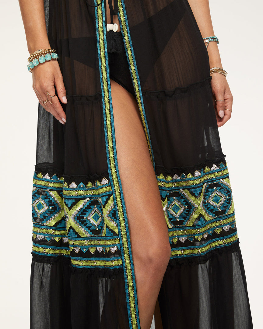 Ramy Brook Lucy Coverup Maxi Dress Swim