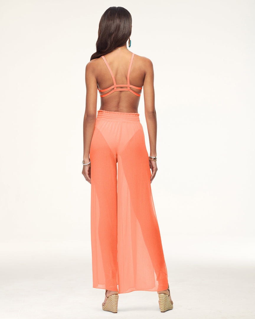 Ramy Brook Textured Athena Palazzo Pant